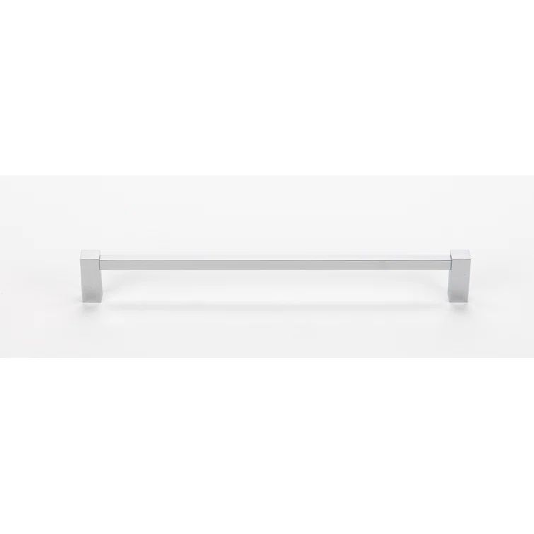 12" Polished Chrome Modern Appliance Pull with Mounting Hardware