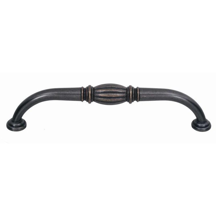 Barcelona Brass Traditional Arch Pull with Mounting Hardware