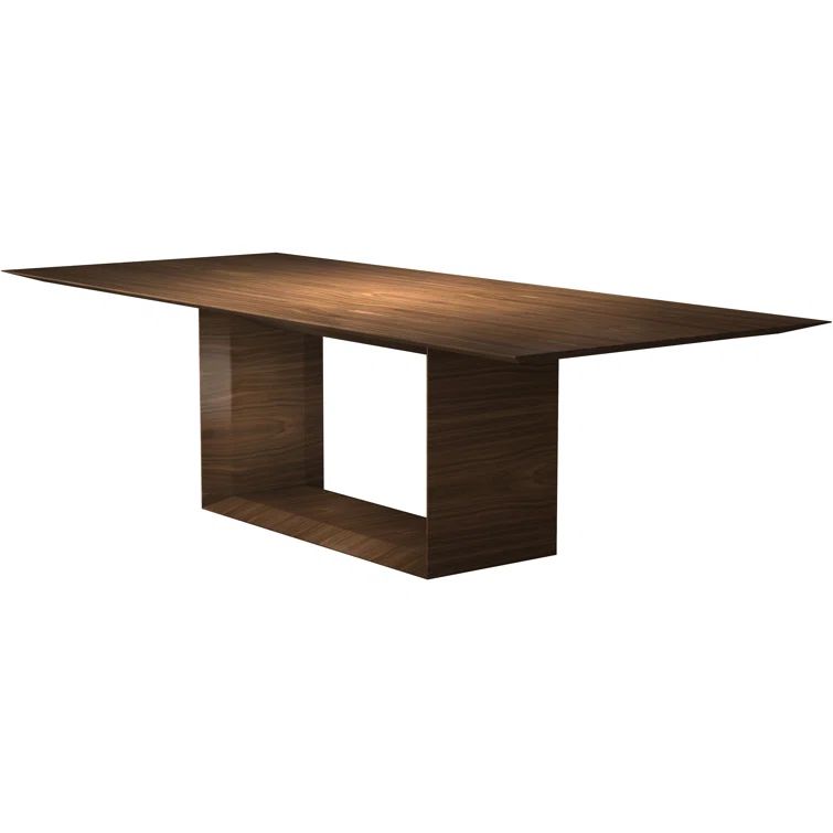 Greenwich Walnut Wood Rectangular Dining Table for Ten