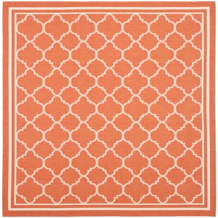Safavieh Elegance Ivory Square Synthetic Easy-Care Area Rug, 4' x 4'