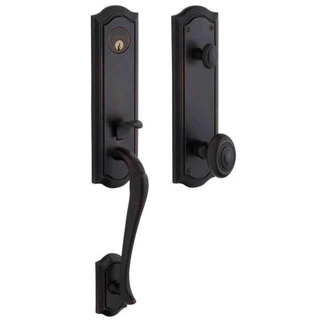 Bethpage Oil Rubbed Bronze Single Cylinder Handleset