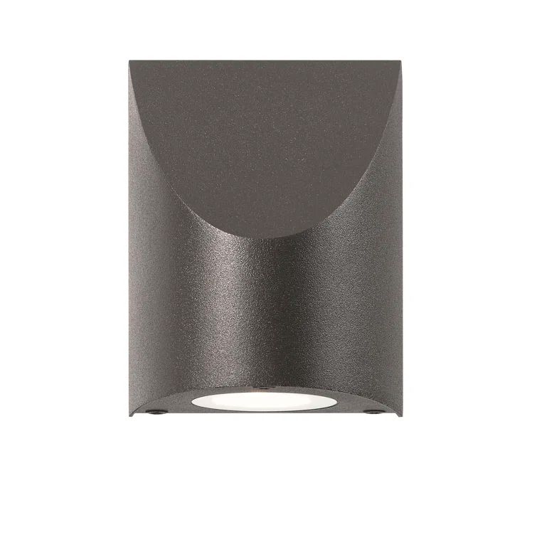 Textured Bronze Dimmable LED Wall Sconce
