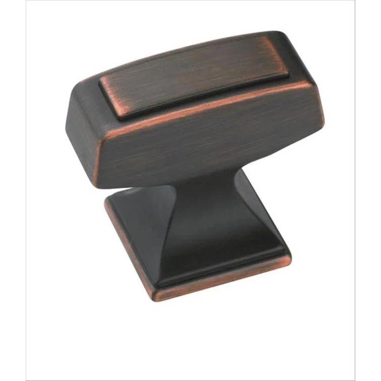 Mulholland Oil Rubbed Bronze Square Furniture Knob
