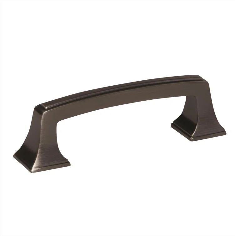 Gunmetal 3-Inch Traditional Industrial Cabinet Pull