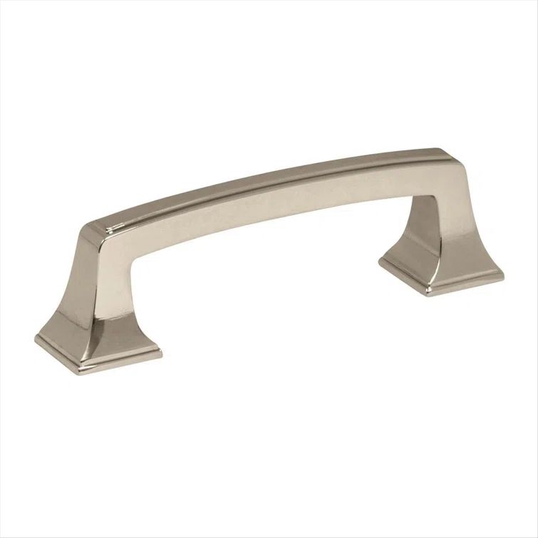 Polished Nickel 3" Traditional Bar Pull with Mounting Hardware