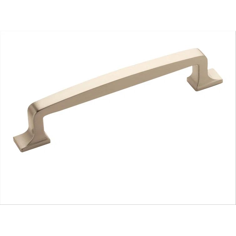 Satin Nickel Modern Industrial Cabinet Drawer Pull