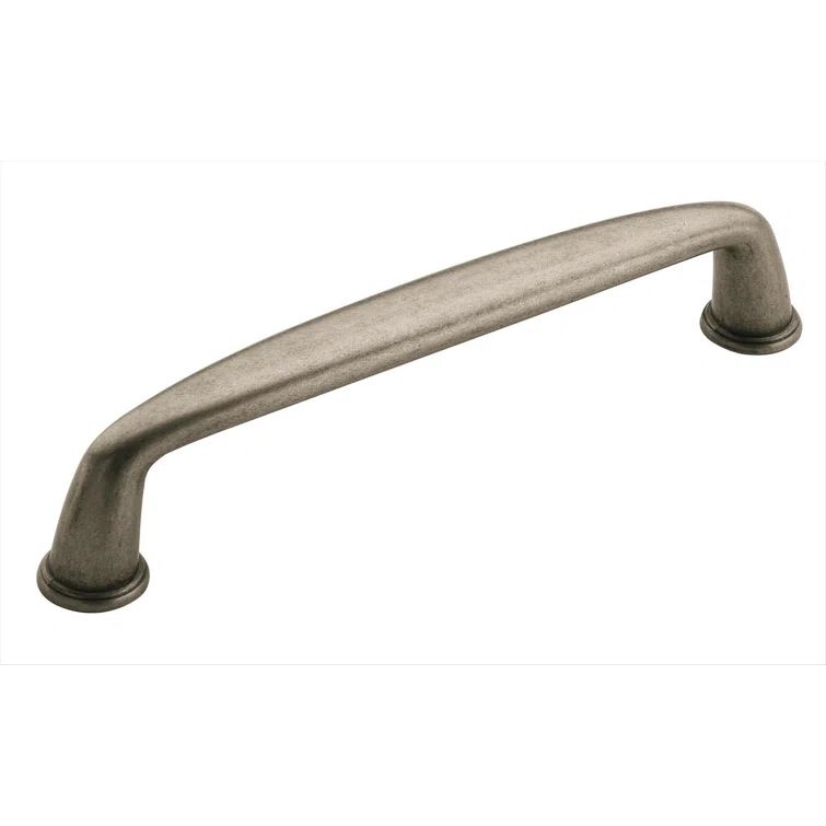 Weathered Nickel 5-1/16 Inch Bar Pull with Mounting Hardware