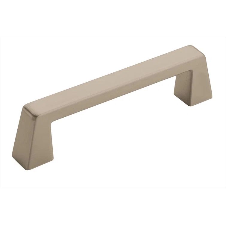 Satin Nickel 4-5/8 Inch Contemporary Bar Pull
