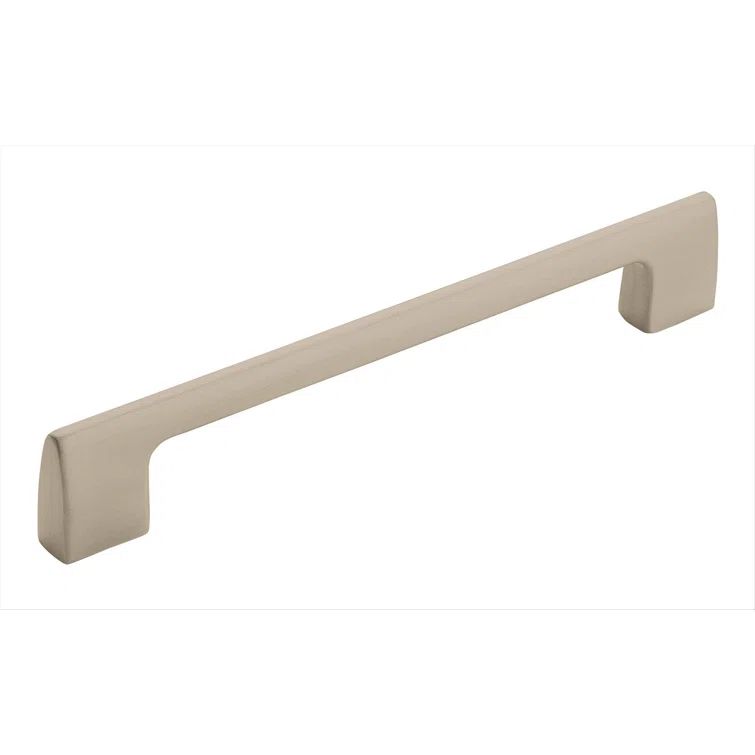 Satin Nickel 6-5/16" Modern Bar Cabinet Pull