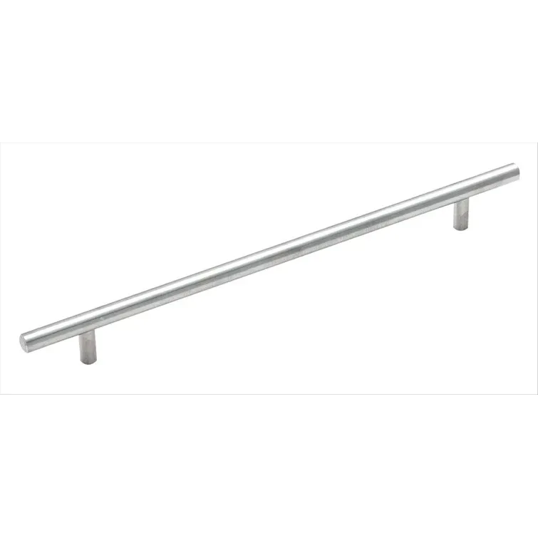 Sterling Nickel 10-1/16 Inch Modern Bar Pull