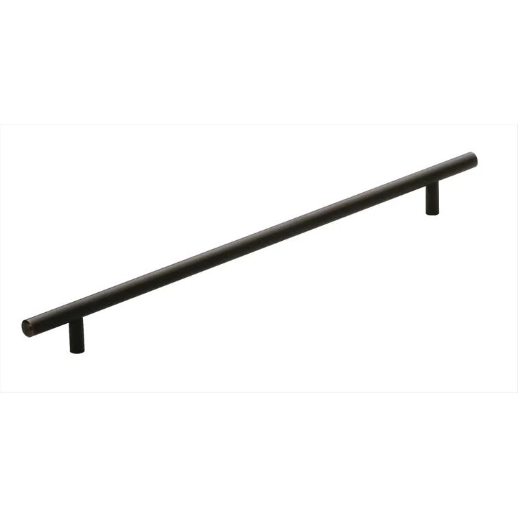 Oil Rubbed Bronze 26.62" Modern Bar Pull with Mounting Hardware
