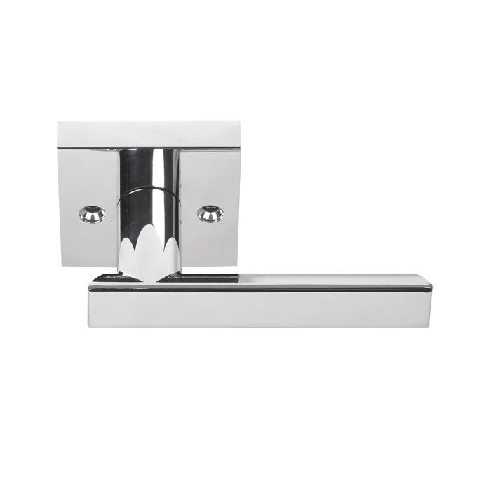 Santa Cruz Chrome Finish Passage Door Lever