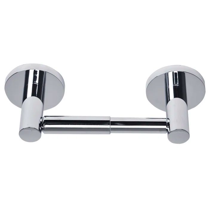 Chrome Wall Mounted Toilet Paper Holder for Modern Bathrooms