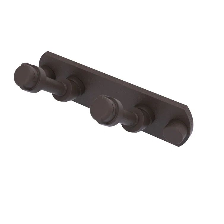 Oil Rubbed Bronze Industrial Double Wall Hook