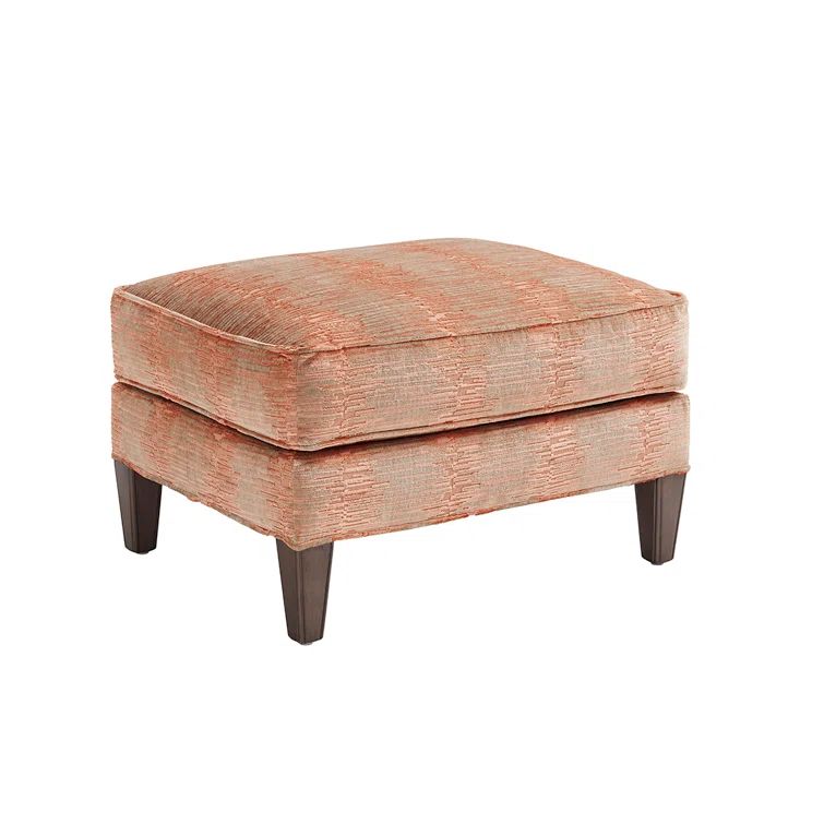 Ariana Turin 18.5" Contemporary Rectangle Chair Ottoman
