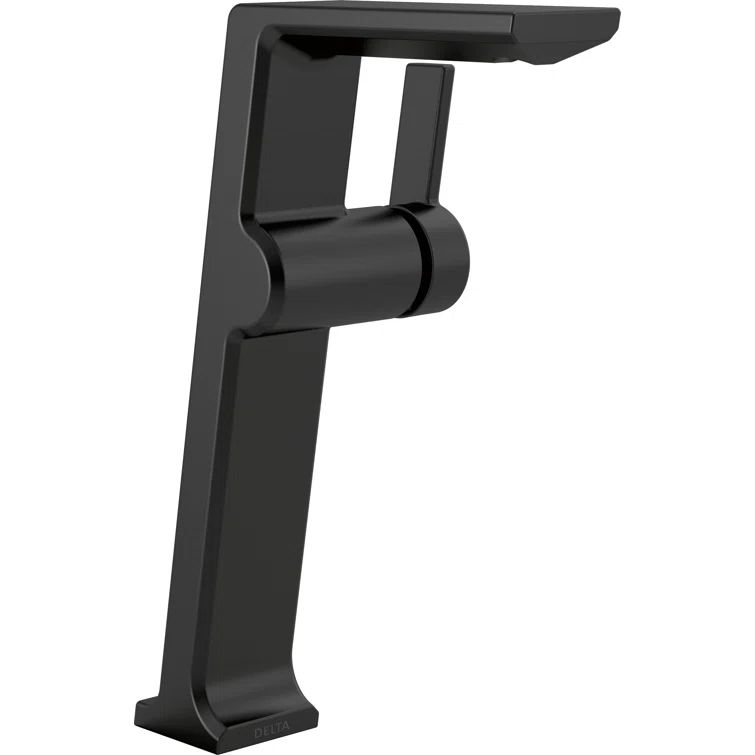 Pivotal Matte Black 10.25" Modern Vessel Sink Faucet