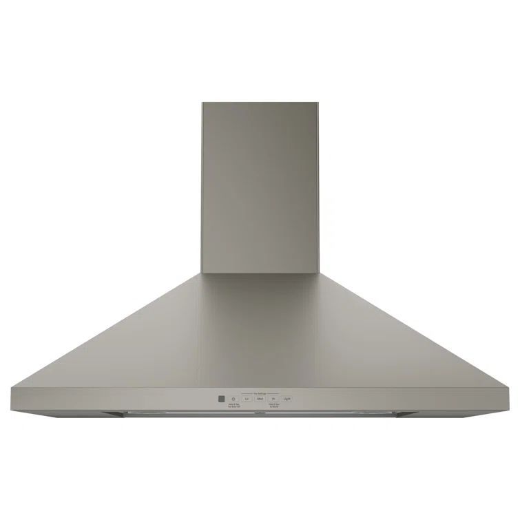 30" Slate Convertible Wall Mount Range Hood with Night Light