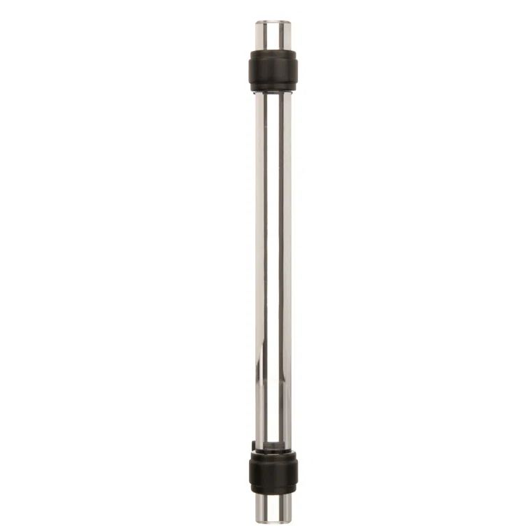 Clear and Black Bronze 5-1/16" Glass Cabinet Pull