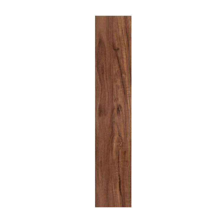 Rustic Cherry 48" Vinyl Plank Flooring with Water Protection