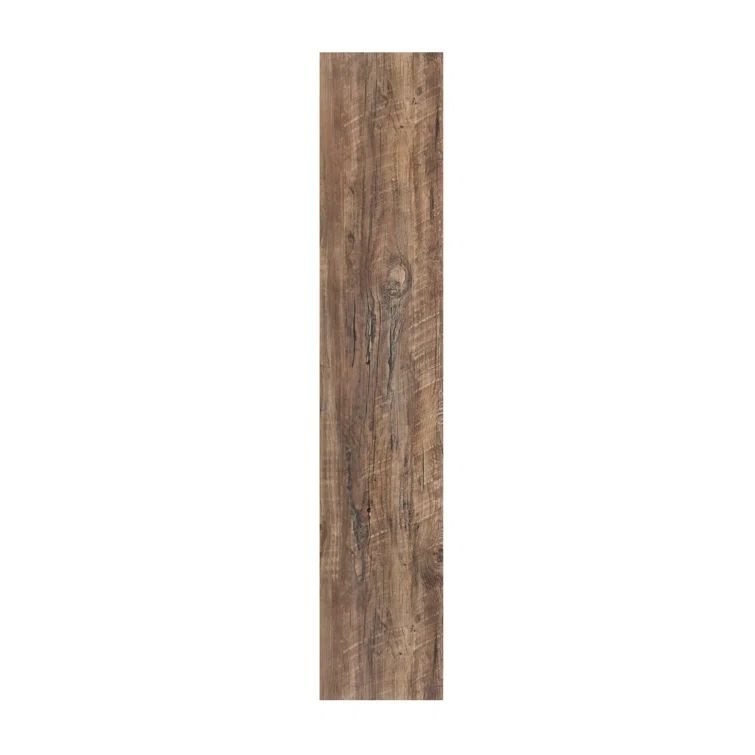 Aged Driftwood 9" x 48" Vinyl Plank Flooring with Rubber Backing