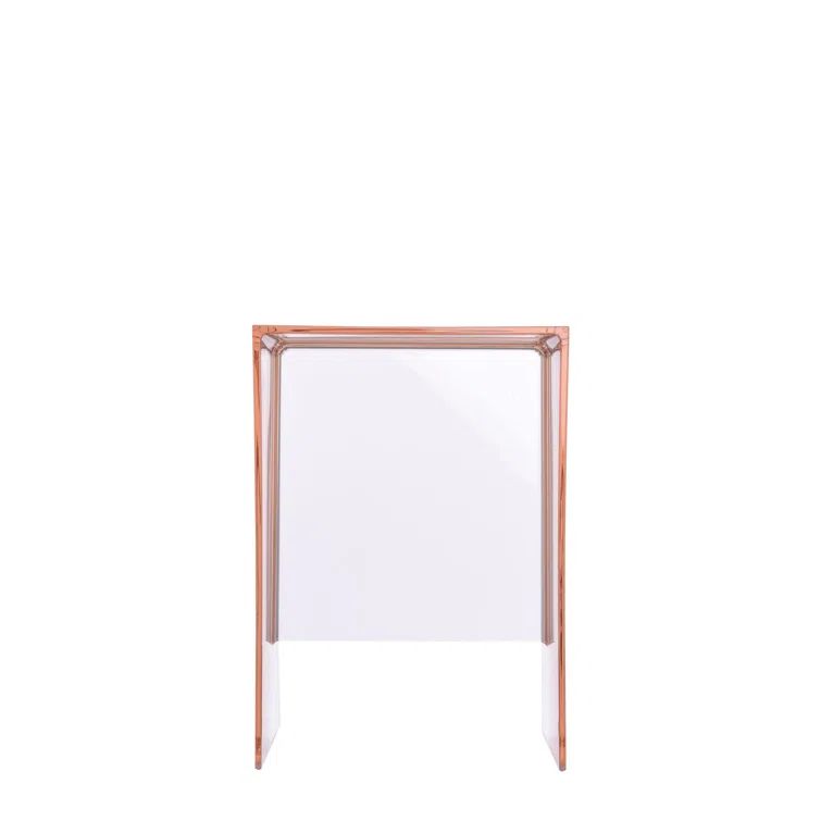 Ludovica + Roberto Palomba Nude Acrylic Max Beam Side Table
