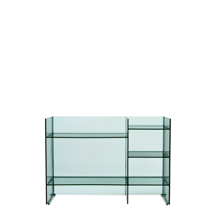 Aquamarine Green Stackable Sound-Rack Bookshelf by Ludovica + Roberto Palomba