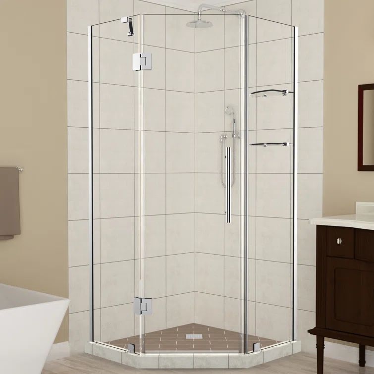 Merrick GS Frameless Clear Glass Neo-Angle Shower Enclosure