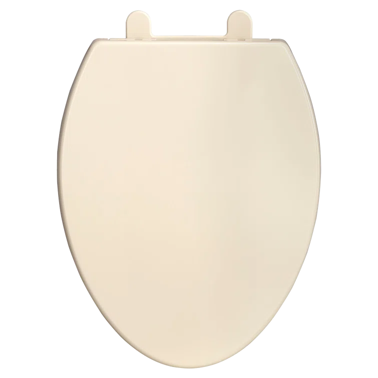 Linen Slow-Close Elongated Toilet Seat with Concealed Edges