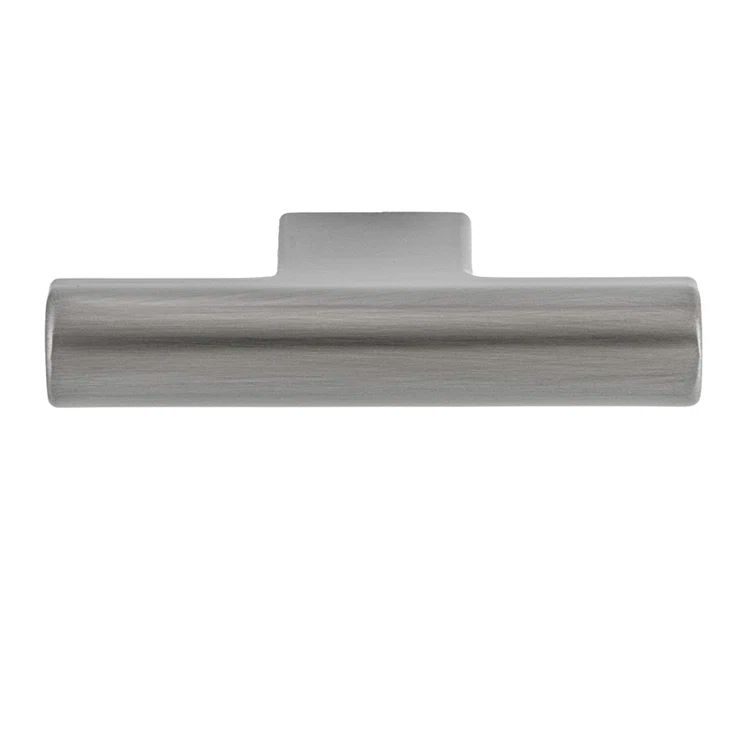 Vail 2 Inch Satin Nickel T-Shaped Cabinet Knob