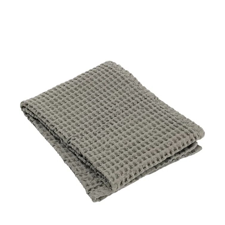 Satellite Taupe XL Waffle Cotton Hand Towel