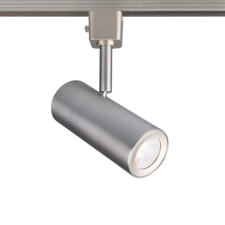 Silo Brushed Nickel LED Track Head Light