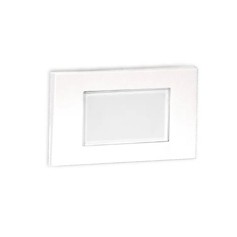 White Aluminum Dimmable LED Step and Wall Light