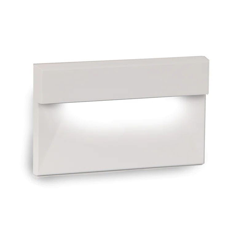 White 5-Inch LED Step and Wall Light