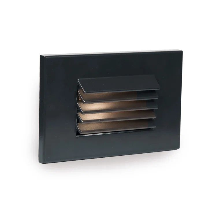 Sleek Interchangeable Magnetic Black LED Step Light