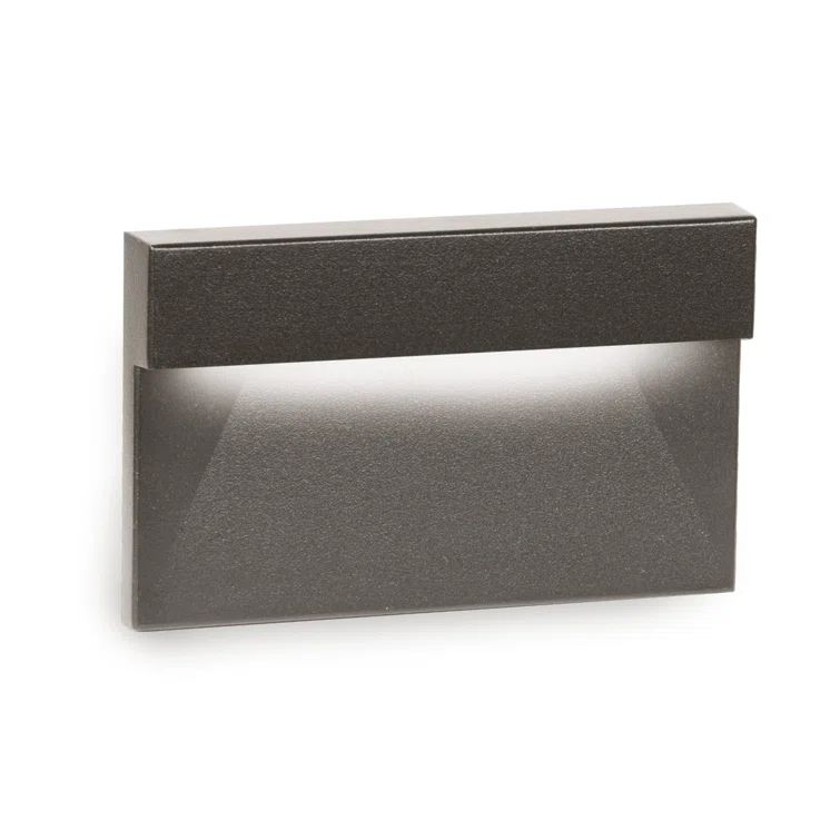Bronze Dimmable LED Outdoor Step and Wall Light