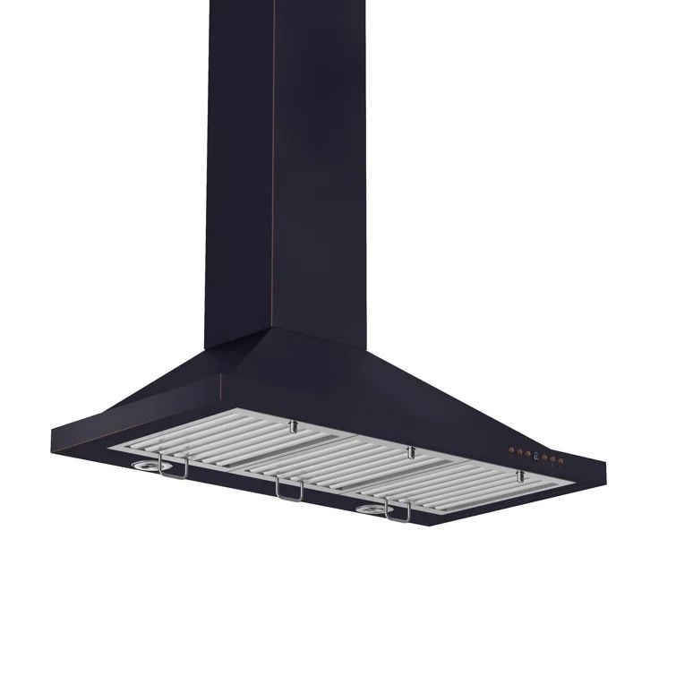 Oil-Rubbed Bronze 30" Convertible Wall Mount Range Hood