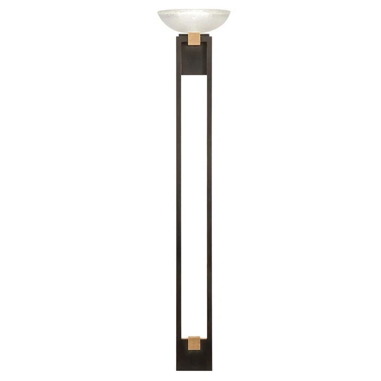 Delphi Inspired Black LED Dimmable Wall Sconce