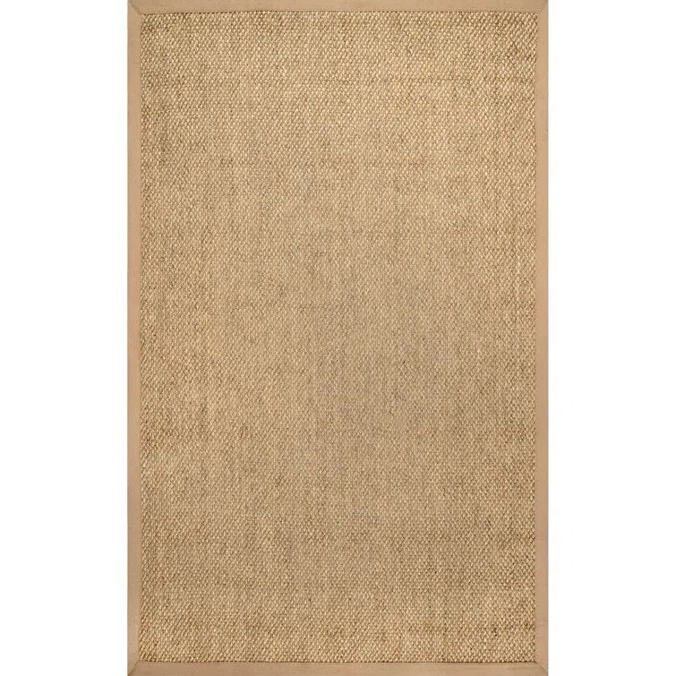 Sand Handmade Sisal and Jute 6' x 9' Area Rug