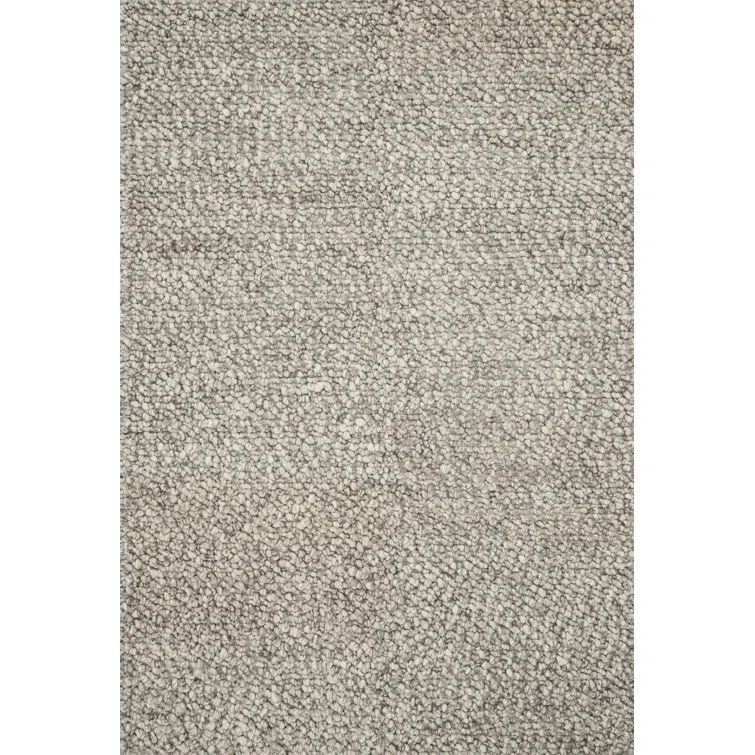 Handmade Stone Solid Wool Rectangular Rug 24" x 36"