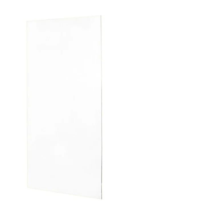 White Matte Finish Solid Surface Alcove Shower Wall Panel