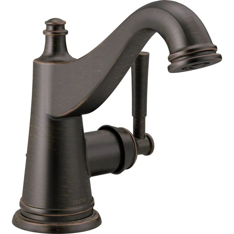 Mylan Oil-Rubbed Bronze Single Handle High-Arc Bathroom Faucet