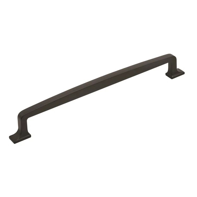 Modern Black Bronze 12-inch Appliance Pull with Mounting Hardware