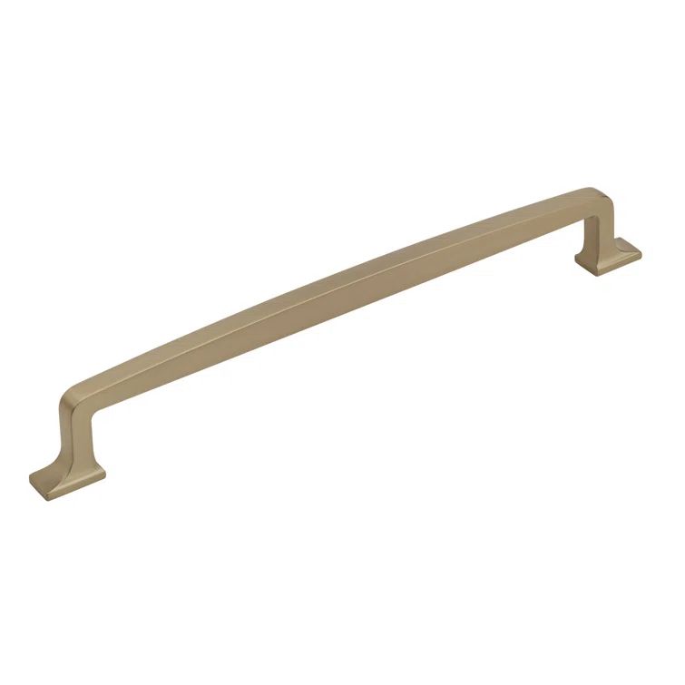 Golden Champagne Modern 12-inch Appliance Pull with Mounting Hardware