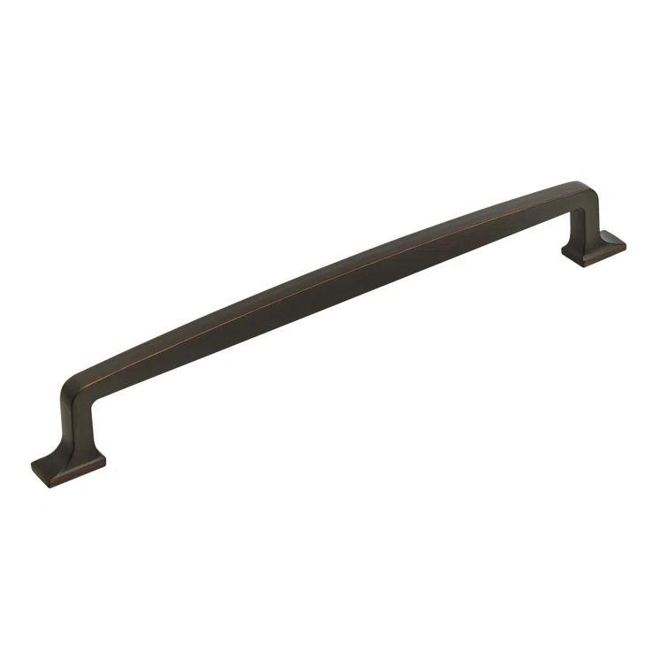 Oil Rubbed Bronze Modern Industrial Appliance Pull with Mounting Hardware