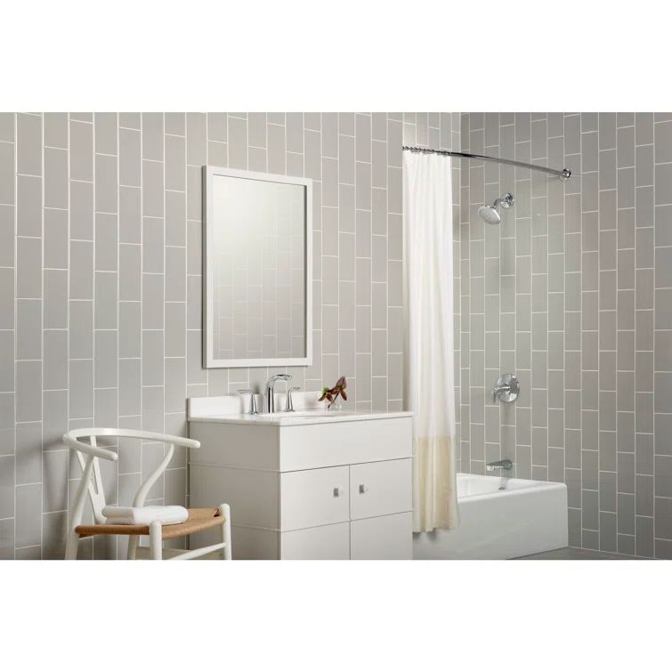 Villager 60" White Cast Iron Alcove Bathtub