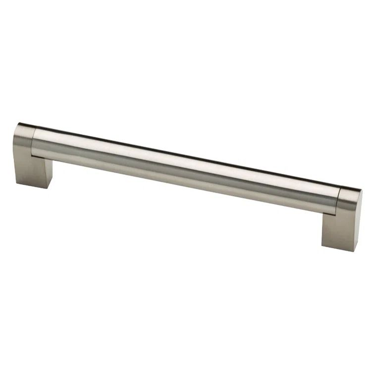 Stratford 7 9/16" Stainless Steel Modern Bar Pull