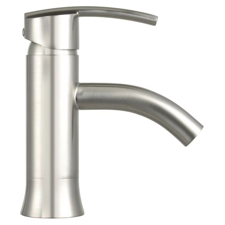 Waverly Brushed Nickel Single-Hole Bathroom Faucet