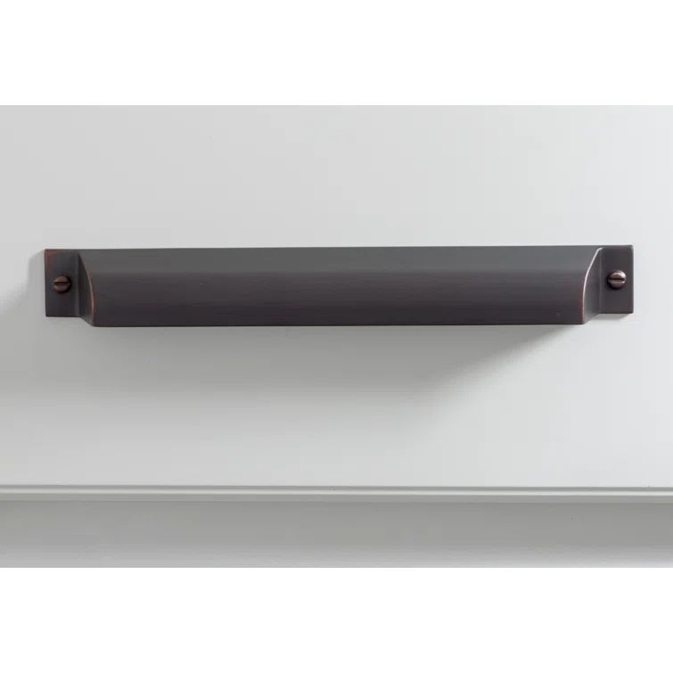 Oil-Rubbed Bronze 7" Traditional Cup Pull with Mounting Hardware