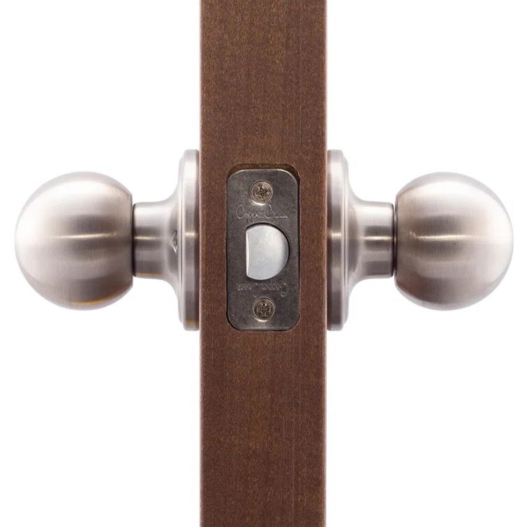 Satin Stainless Steel Full Ball Passage Door Knob