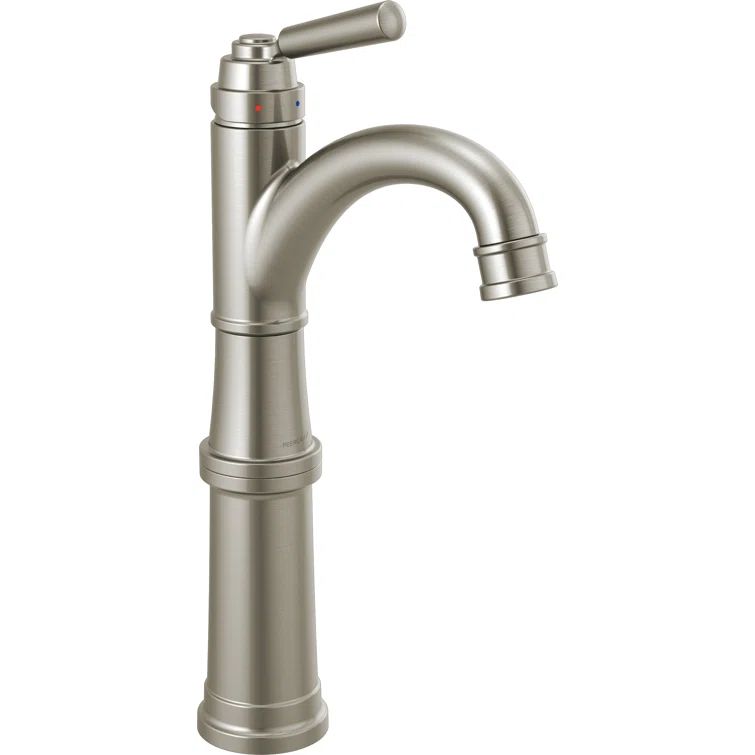 Westchester Traditional Brushed Nickel Vessel Bathroom Faucet